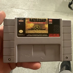 Cartucho de juego Super Nintendo SNES Super Battleship, probado - Imagen 1 de 4