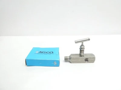 Agco M5HIM-44 S13-9273-001 Stainless Needle Valve 6000psi - Image 1 of 4