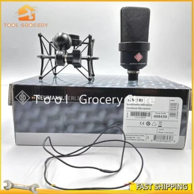 TLM 103 Large-Diaphragm Condenser Microphone Black  W/Box & Shock Mount NEW - Image 1 of 4