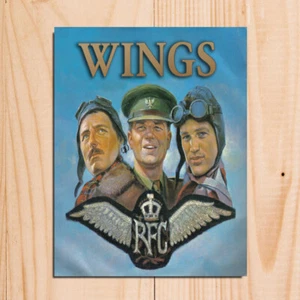 Wings WW1 TV series retro metal plaques signs poster image - Picture 1 of 2
