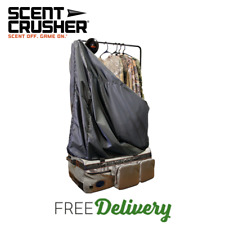 Scentcrusher Covert Closet w/ Roller Bag & Halo Ozone Generator, 59" H Assembled