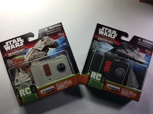 LOTE de Micro Máquinas Star Wars Force Awakens RC HALCÓN MILENARIO y Destructor Estelar - Imagen 1 de 2