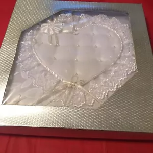 Neu* Vintage* Satin Hochzeitsbuch - Bild 1 von 12