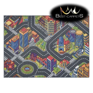 Modern durable 'REBEL ROADS' for children city streets urban life anti-slip grey - Picture 1 of 11