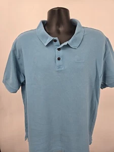 Patagonia Polo Shirt Large Blue Outdoor Breathable Hiking Short Sleeve Men - Bild 1 von 13