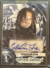 2014 MARVEL Captain America The Winter Solider Autograph Sebastian Stan Auto