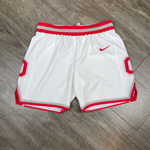 Nike Ohio State Buckeyes Hyperlight Basketball Short Women's Medium White AV2184