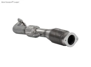 HJS Edelstahl Ø70mm Frontpipe mit Kat Opel Astra J OPC für Euro 6 Modelle - Bild 1 von 7