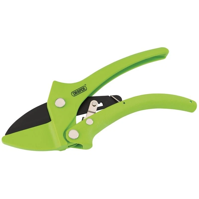 DRAPER Ratchet Action Anvil Pattern Secateurs 190mm - 34478 - Image 1 of 3