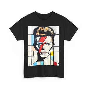 DAVID BOWIE POP ART TEE TSHIRT GIFT MEN WOMEN GRUNGE SHIRT 80S CLASSIC ROCK PUNK - Picture 1 of 25