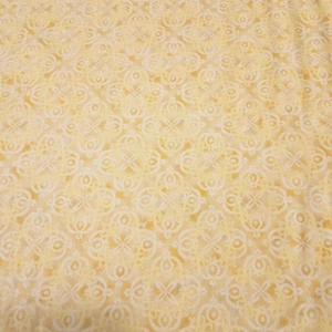 Arabesque BTY Galaxy Graphics Quilting Treasure Tonal Golden Tan Damask - Picture 1 of 3