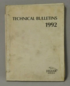 Jaguar 1992 Technical Bulletin compilation  - Bild 1 von 1