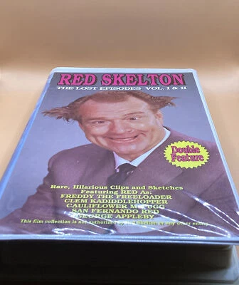 Red Skelton The Lost Episodes Vol 1 & 2 VHS Clamshell 1992 - Image 1 of 3