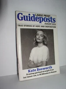 Guideposts - August 2015 - Kate Bosworth (Large Print) - Picture 1 of 4