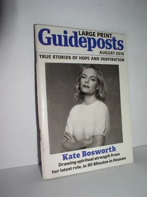 Guideposts - August 2015 - Kate Bosworth  (Large Print) - Image 1 of 4
