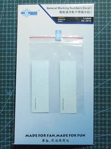 Calcomanía Snow Man PE 1/2000 números de marcado general I SG-2010 - Imagen 1 de 1