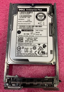 Dell 300GB 15K 12Gbps SAS 2.5" HDD w/ Tray 068C7N HUC156030CSS204 - Afbeelding 1 van 2