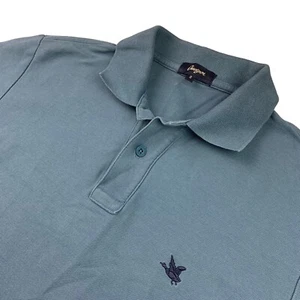 Camisa Polo Chevignon Para Hombre 100% Algodón S/S Azul • Pequeña - Imagen 1 de 6