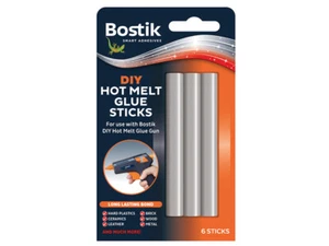 Bostik DIY Hot Melt Glue Sticks (Pack 6) BSTSGSAP - Picture 1 of 1