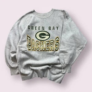 Vintage Men’s Green Bay Packers NFL Champion Reverse Weave Sweatshirt Size M 90s - Picture 1 of 6