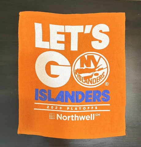 2023 New York Islanders Stanley Cup Playoffs Rally Towel Game 4 (SGA) Cover