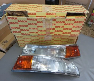 Juego de carcasas NOS 1965-68 Porsche SWB 911 912 ITALIANO intermitente conjuntos carcasas Foto 1 de 4