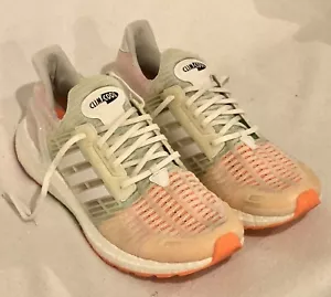 Adidas ClimaCool Men's Sz 11 UltraBoost RuDNA CC_1 White Orange Pre Owned…Read - Picture 1 of 12