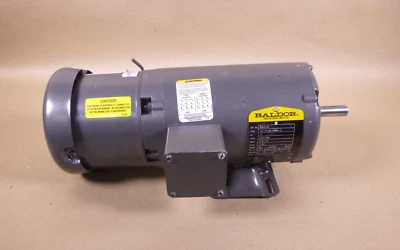 New BM3539 Baldor Brake Motor 1/2 hp, 1200 rpm, 3 Ph, 230/460 V, 56 Frame, TEFC - Image 1 of 4