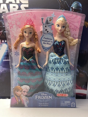 Disney Frozen Anna & Elsa of Arendelle 2 Doll Set - Target Exclusive NEW Cover