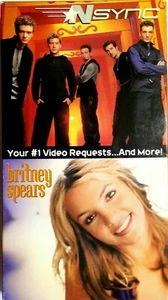 NSYNC & Britney Spears Justin Timberlake YOUR #1 VIDEO REQUESTS VHS VIDEO 2000 - Picture 1 of 3