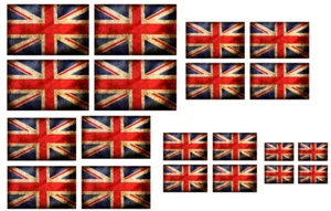 1:48 WW2 British flags on cotton canvas / cotton peel .model military set 1 - Picture 1 of 5