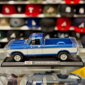 1/18 1979 Ford F150 F-150 Ranger Blue White Maisto Special Edition Diecast Model - Picture 1 of 5