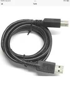 Original HP 8121-0868 USB Printer Scanner Cable Cord Dell Laptop Computer 6.5’ - Picture 1 of 2