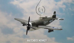 P-47D Thunderbolt WWII Fighter Plane Bud Mahurin Custom Christmas Ornament USAAF - Picture 1 of 12