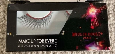 Make Up For Ever Professional Moulin Rouge False Eyelashes - Red Glitter - Image 1 of 4