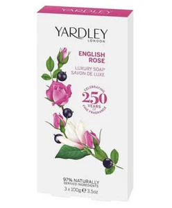 Yardley English Rose Luxury Soap - Picture 1 of 3