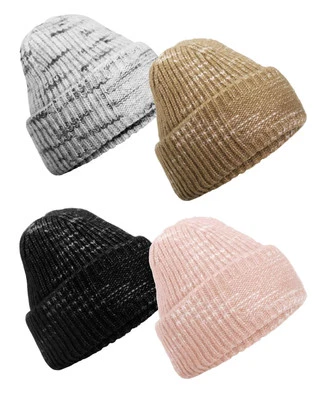 Beechfield Bonnet Tricoté En Patch 50% Polyester Recyclé/50% Acrylique SkiHat - Photo 1/2