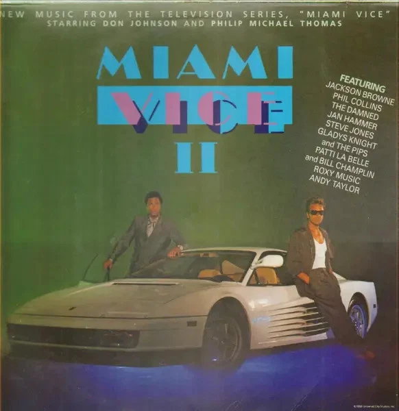 Jackson Browne / The Damned / Jan Hammer a.o. Miami Vice 2 NEAR MINT Vinyl LP - Bild 1 von 1