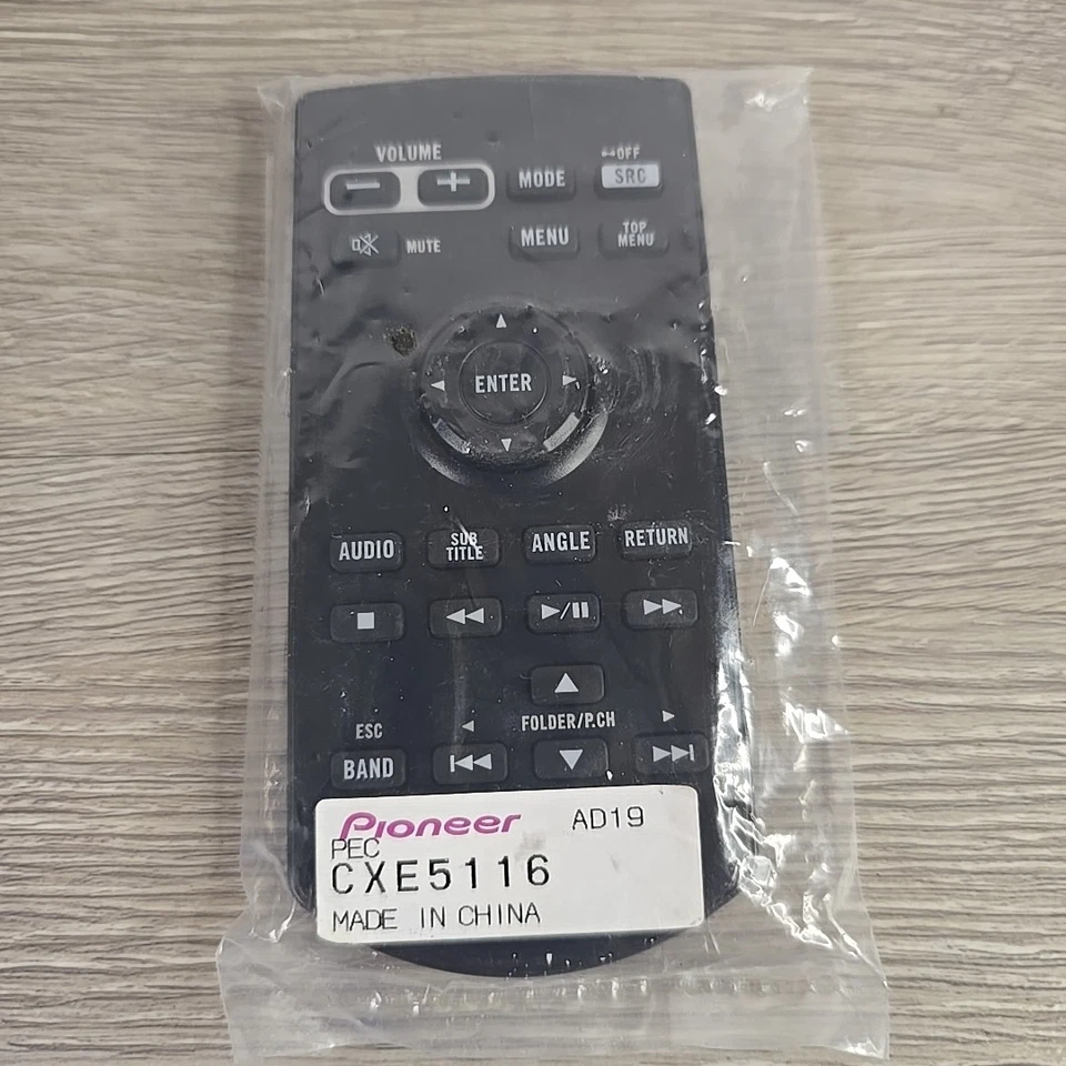 Genuine Pioneer Remote Control (CXE5116) for Select Pioneer Multimedia Receivers
