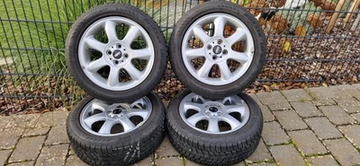 ORIG. MINI KOMPLETTRADSATZ 16 ZOLL MIT WINTERREIFEN - Bild 1 von 4