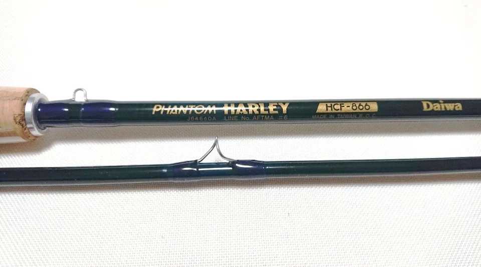 Daiwa Phantom Harley Fly Rod 8.6ft 2-Piece No.6 Line Used Condition - Image 1 of 4