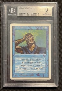 MTG Unlimited Psionic Blast BGS 9 Quad + MINT (9.5 edges) 1993 🔥🔥🔥 Magic - Picture 1 of 2