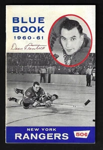 1960-61 New York Rangers Media Guide, Blue Book, Dean Prentice - EX+++ - Bild 1 von 4