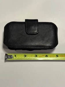 Leder Handy Tasche Magnet Hülle Gürtelclip Holster 4,75"x2,5" - Bild 1 von 4