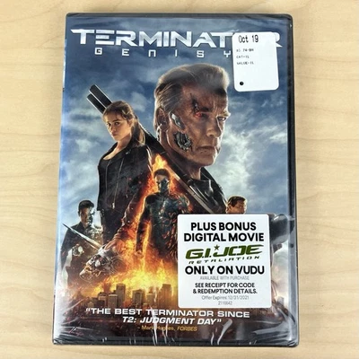 Terminator Genisys DVD BRAND NEW FACTORY SEALED Widescreen Arnold Schwarzenegger Foto 1 de 2