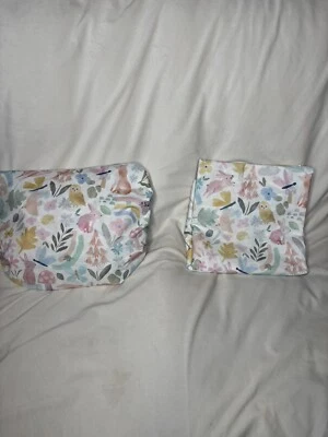 Pottery Barn Rainbow Garden Organic Sheet Set -Full- No Pillowcases - RARE FIND! - Изображение 1 из 4