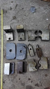 6 pares (12 piezas) juegos de sujeción de acero para herramientas, plantillas, fresado, abrazaderas para fabricación de herramientas - Imagen 1 de 3