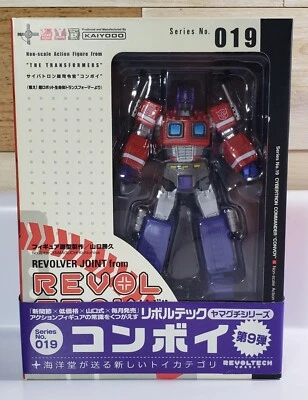 Transformers Revoltech Cybertron Commander Optimus Prime #019 y Megatron #025 Foto 1 de 4