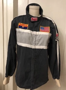 Safety Racing Denim Jacket Mens SFI Manufactured Certified 3-2A/1 Size Medium💗 - Picture 1 of 9