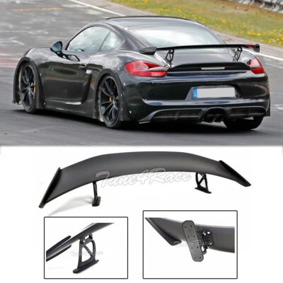 Крышка спойлера крыла заднего багажника из пластика ABS для 17-Up Porsche 718 Boxster & Cayman GT4 - Изображение 1 из 4
